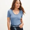 Itana Dream Rib Tee - Horizon