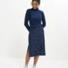 Vindy Paris Rib Skirt - Pippa Stripe