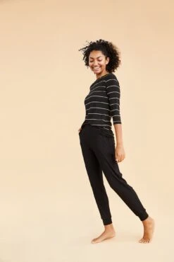 Skylar Ribbed Joggers - ReAmour