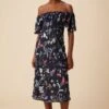 Dima Ecovero Midi Dress - Gemini Navy