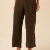 Sol Cottonseed Cupro Pant - Olive - ReAmour