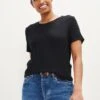 Berkeley Dream Rib Tee - Black