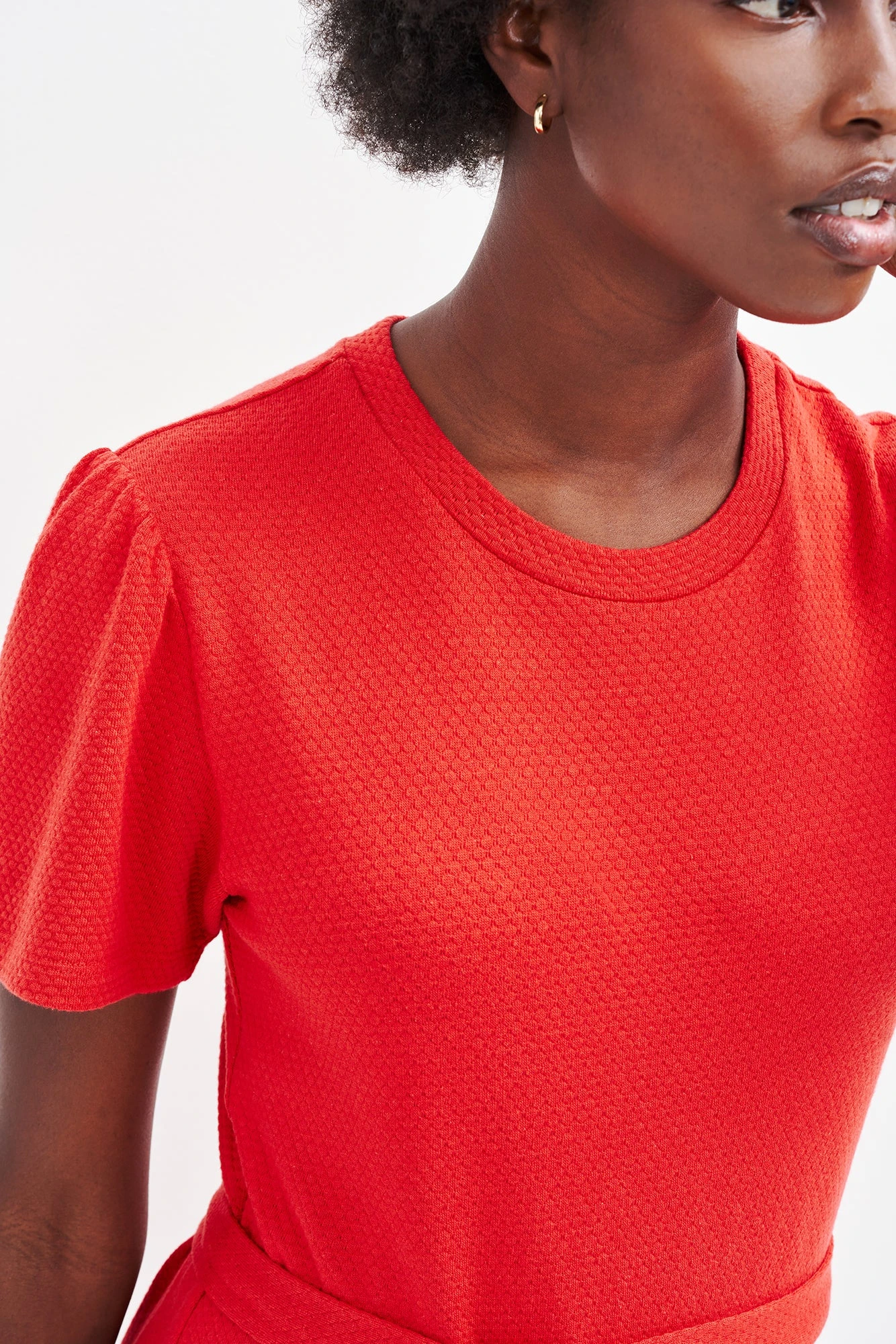 Tenille Scallop Knit Midi Dress - Image 9