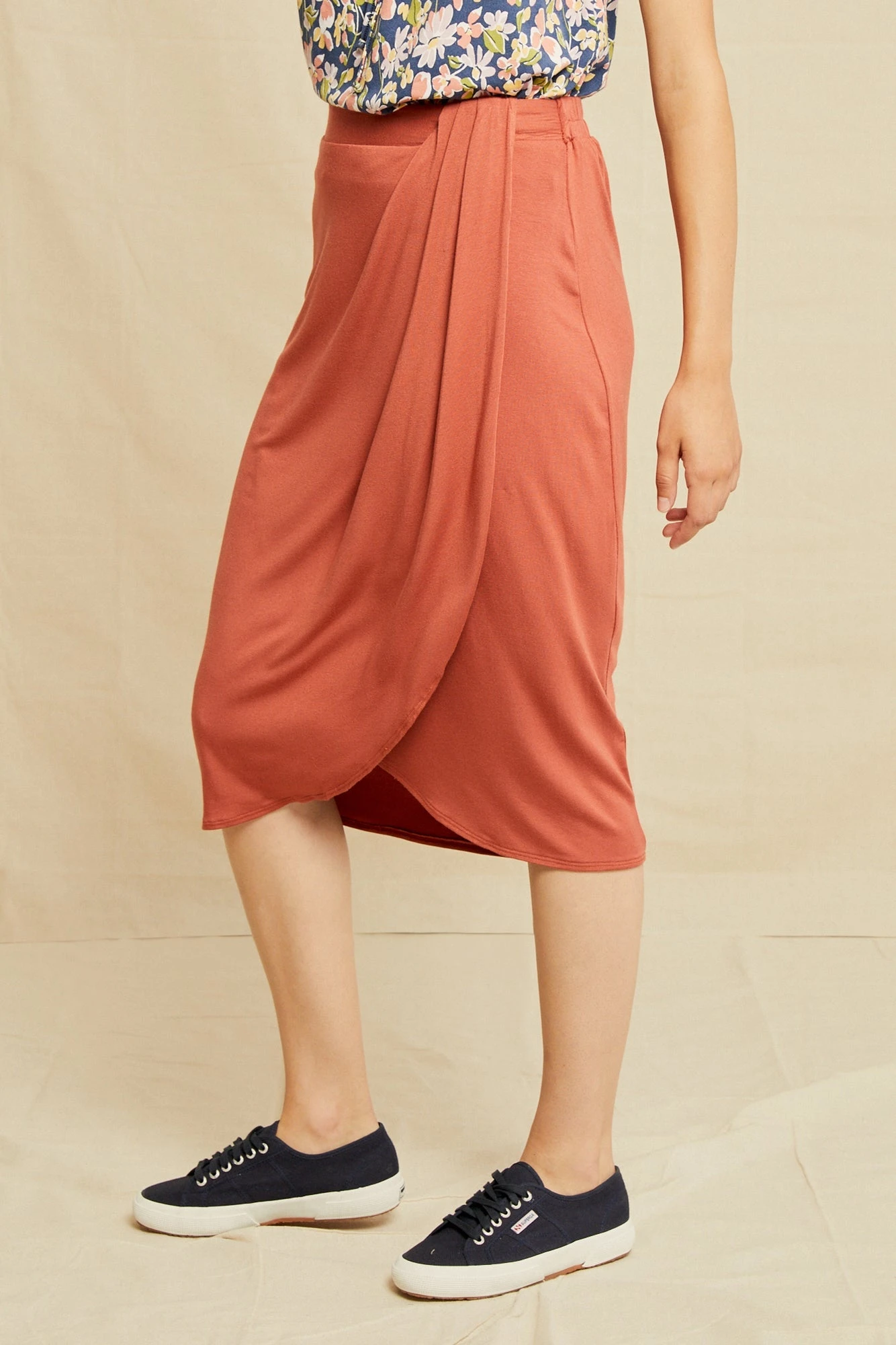 Bess Dream Knit Skirt - Sienna - Image 2