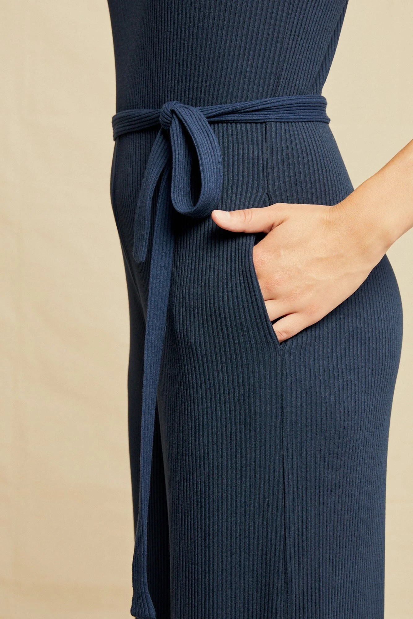 Maja Paris Rib Jumpsuit - Ocean - Image 5