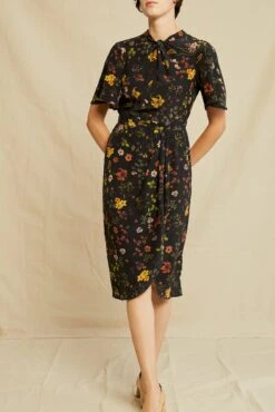 Valencia Washable Silk Dress