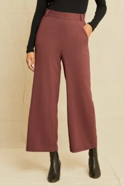 Charlie Wide Leg Pant - Pinot