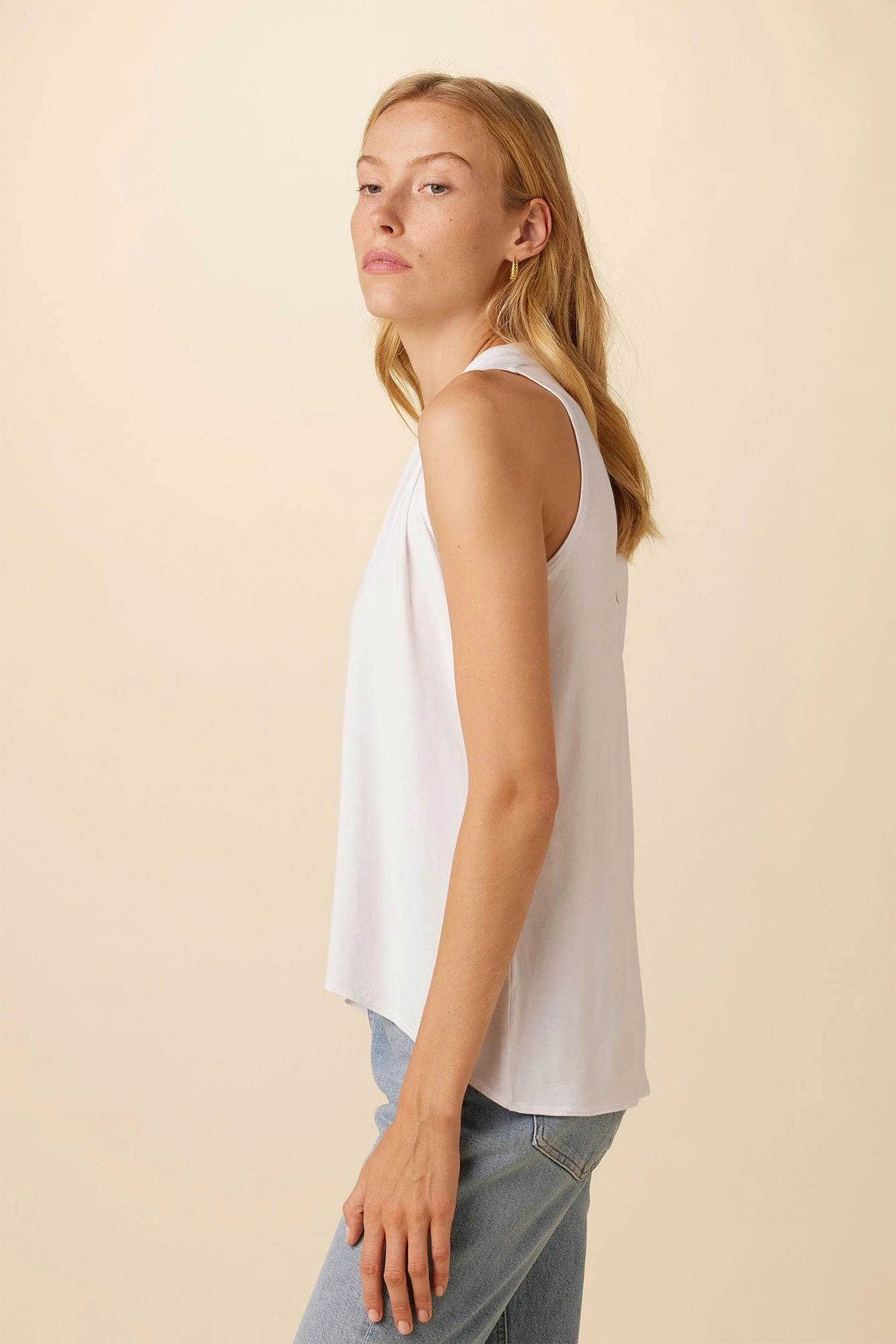 Suzanna Dream Knit Top - White - Image 2