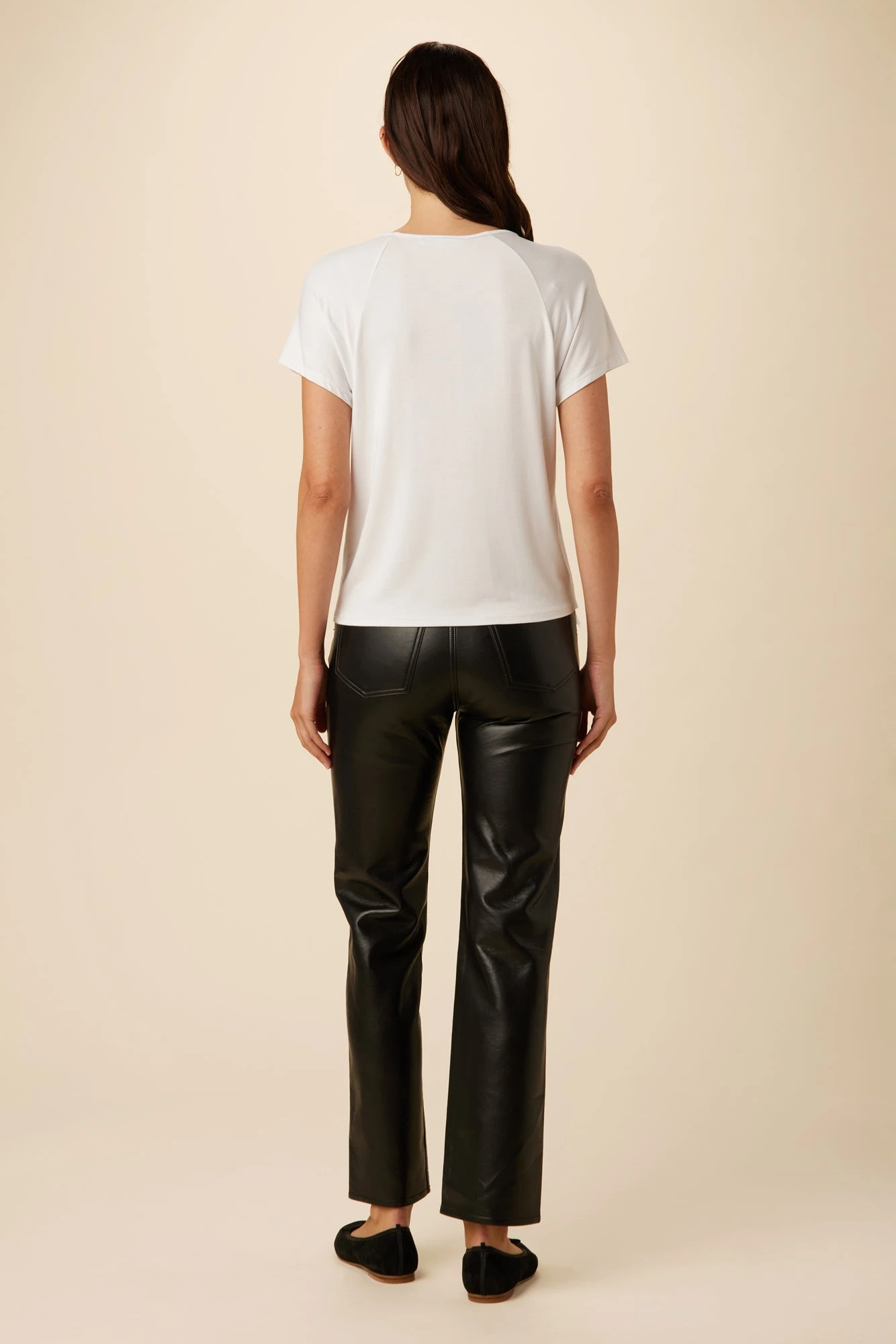 Mallorca Dream Knit Tee - White - Image 3