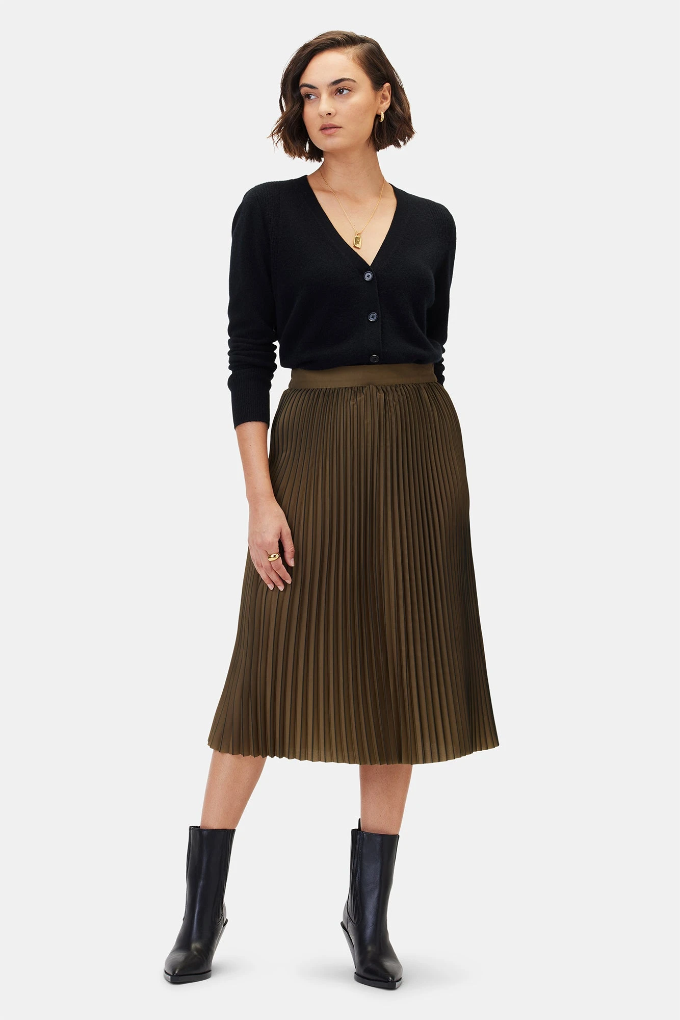 Blaze Skirt - Bronzed Olive - Image 2