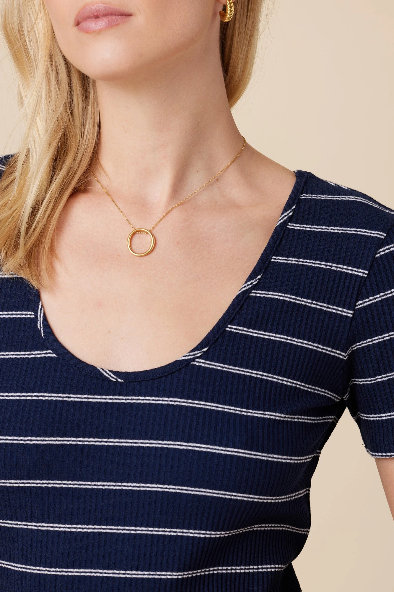 Juniper Paris Rib Dress - Pippa Stripe - Image 4