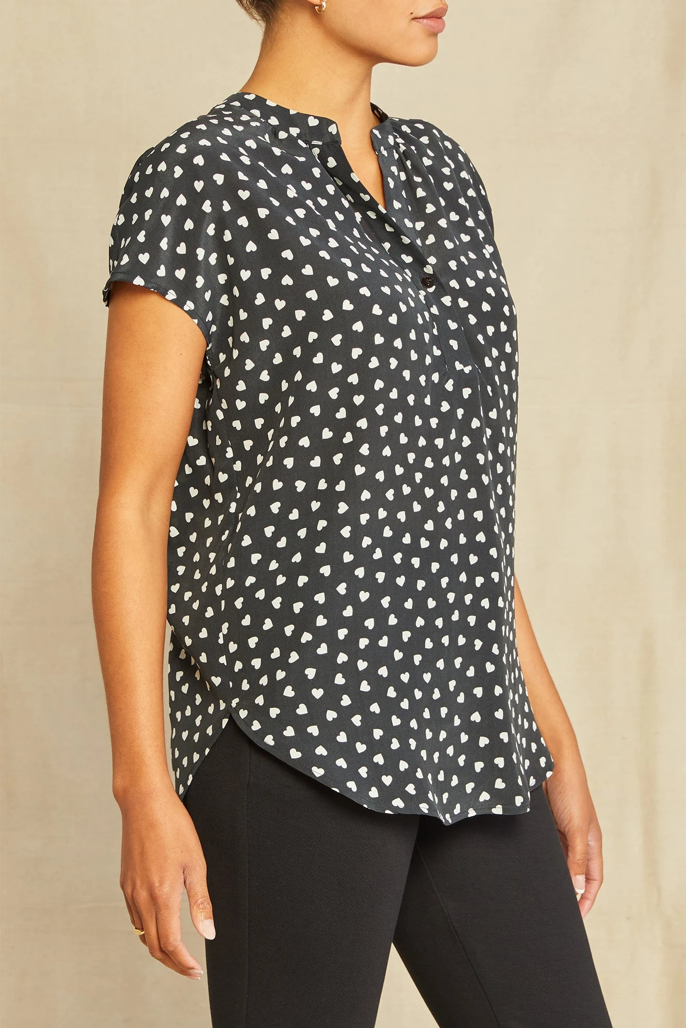 Renata Washable Silk Blouse - Image 10