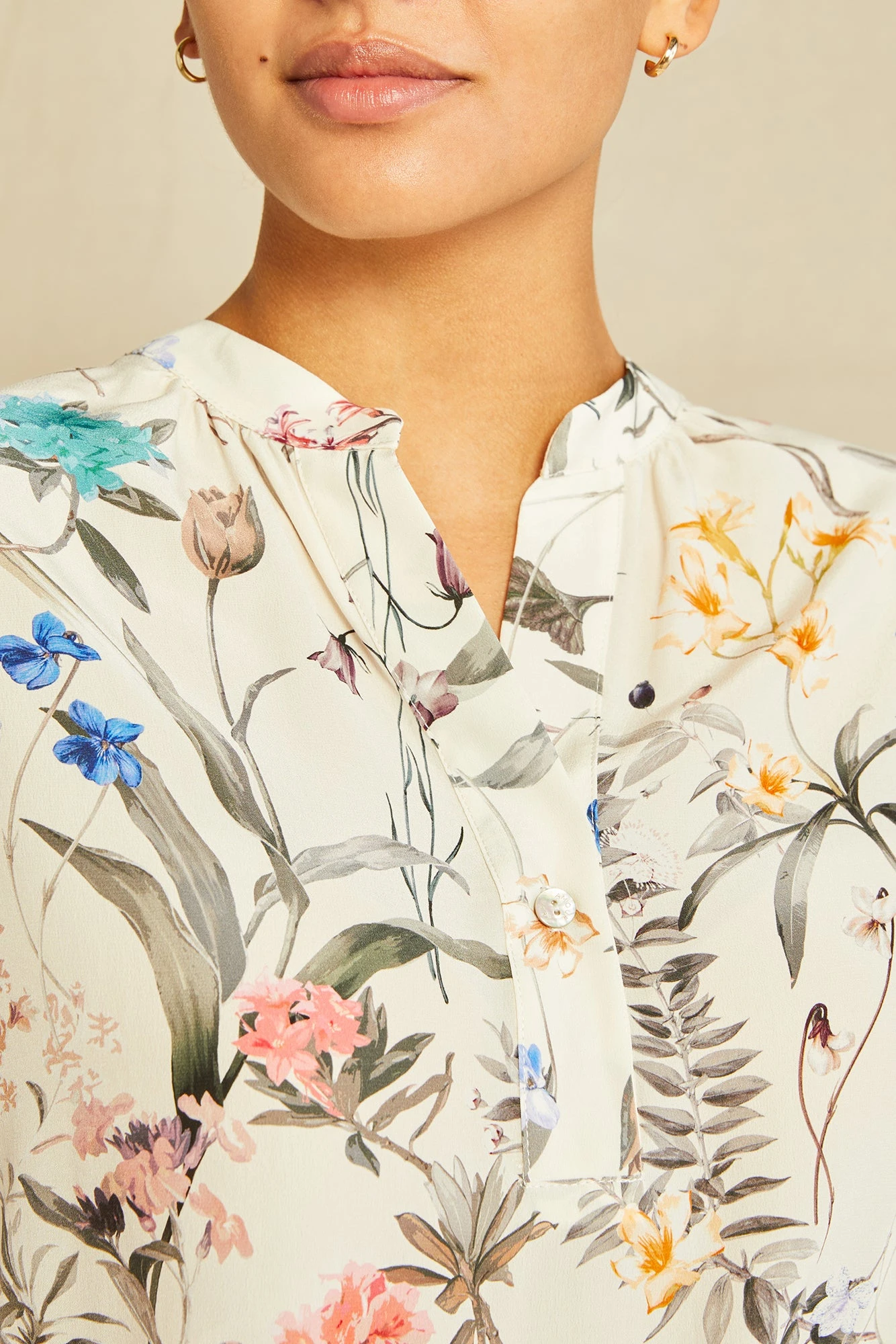 Renata Washable Silk Blouse - Image 9