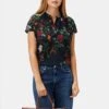 Renata Washable Silk Blouse - Osaka Floral