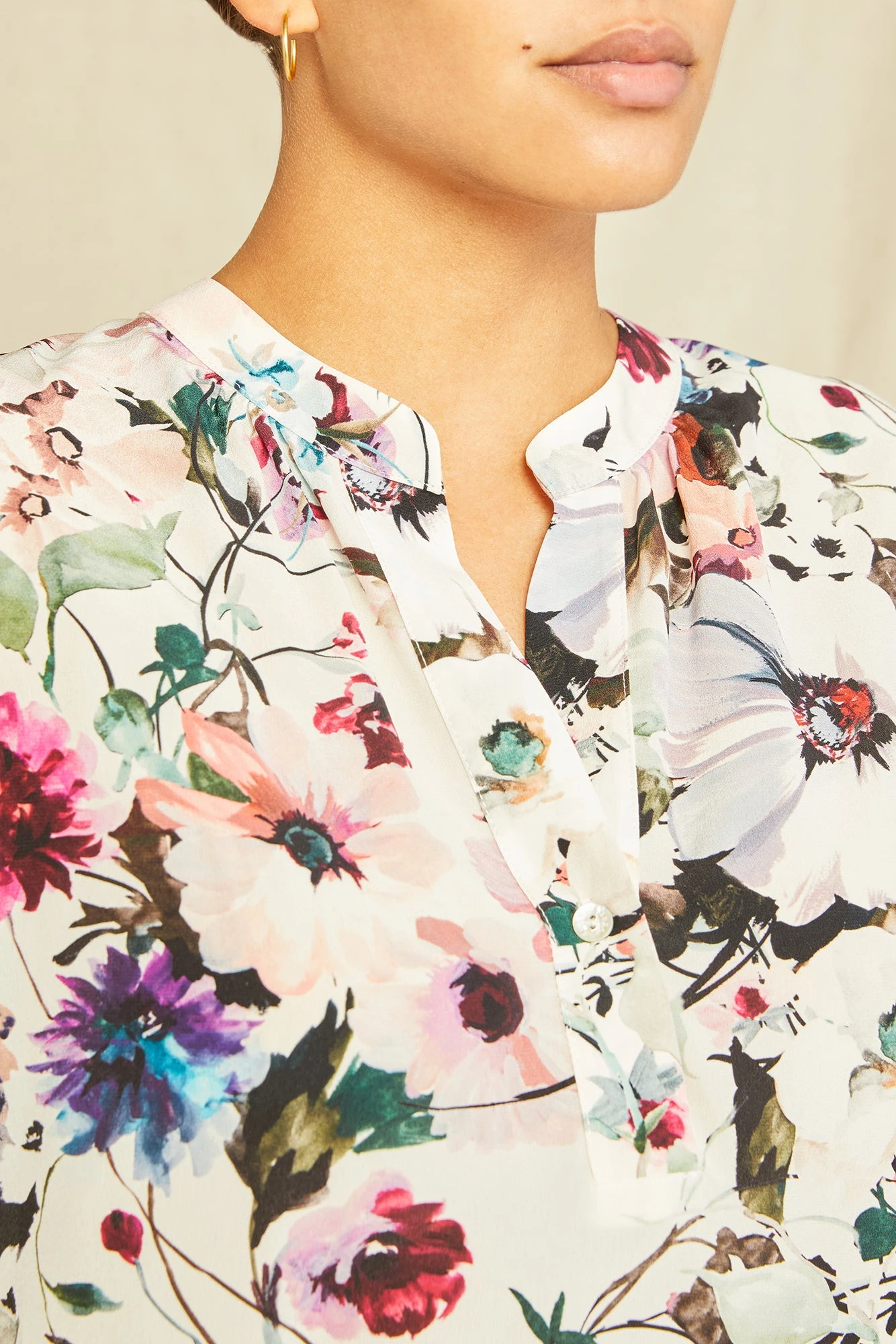 Renata Washable Silk Blouse - Image 5