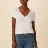 Joline Reverie Slub Tee - White