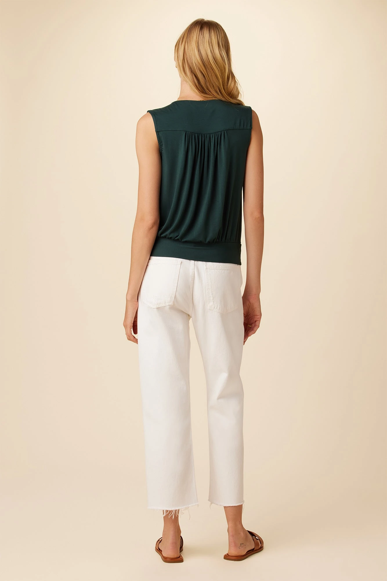 Simone Dream Knit Top - Darkest Spruce - Image 3