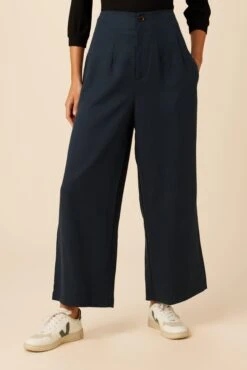 Theo Tencel Twill Pant - Navy