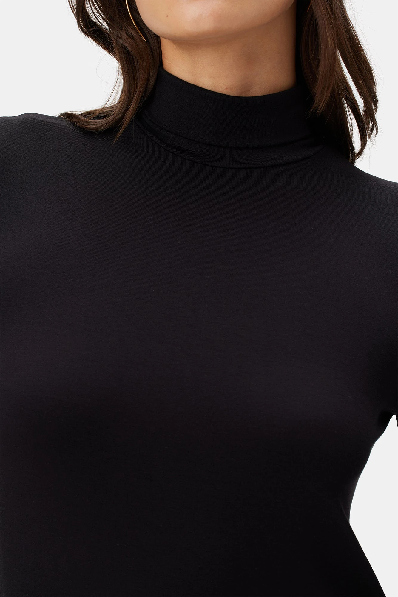 Flannery Dream Knit Turtleneck - Black - Image 4