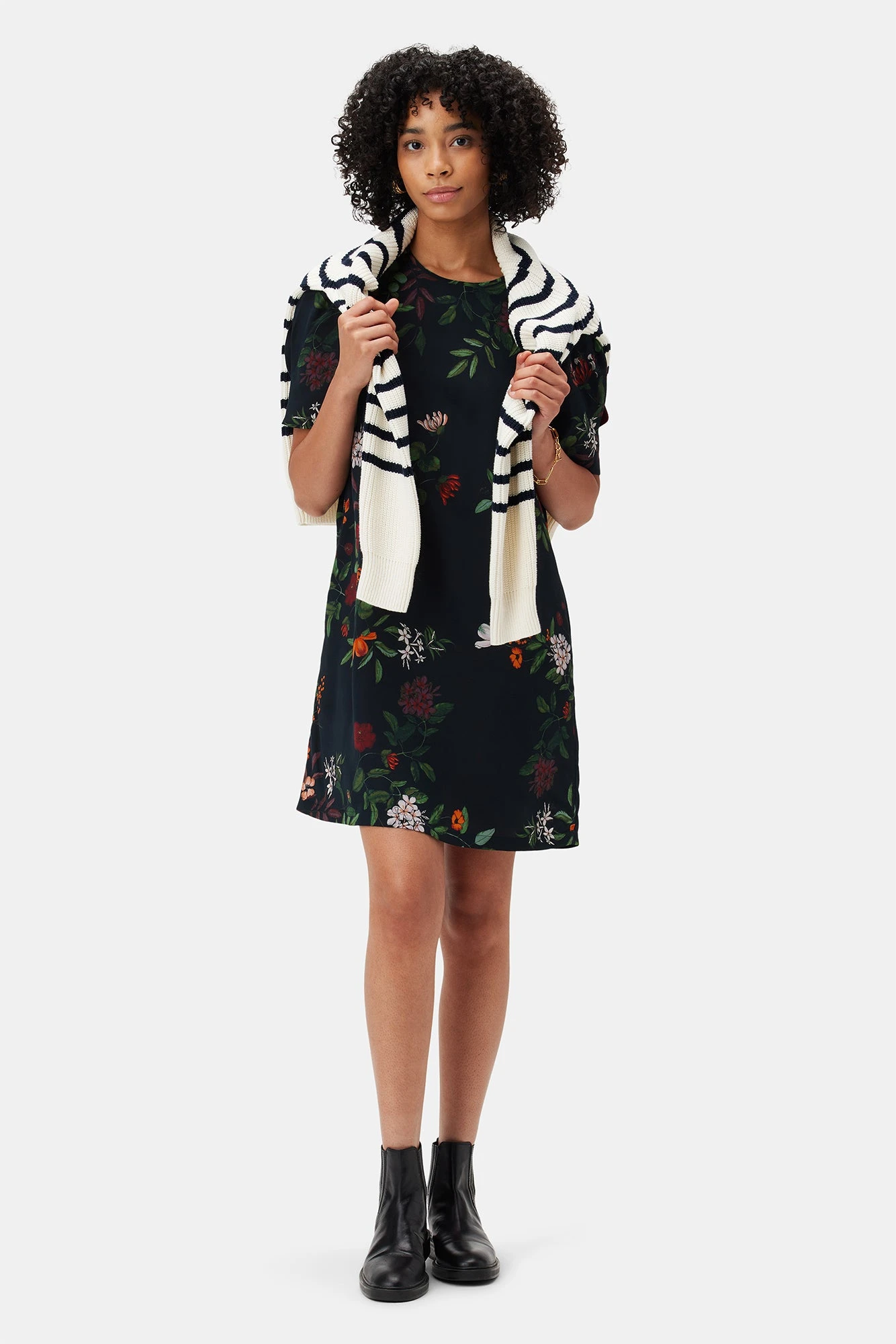 Darla Washable Silk Dress - Osaka Floral - Image 2