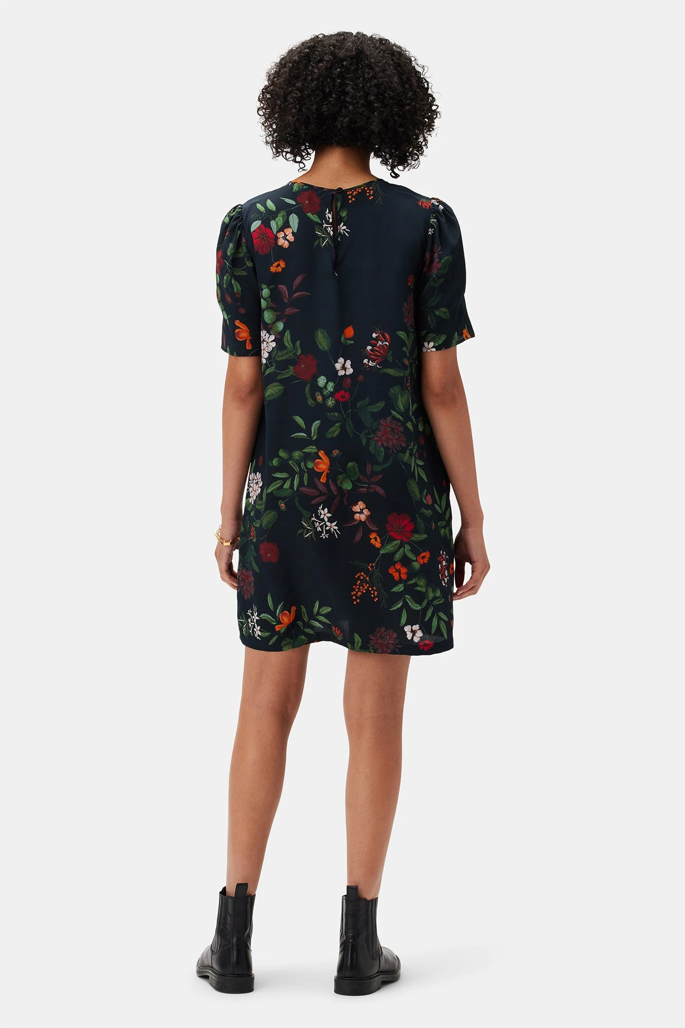 Darla Washable Silk Dress - Osaka Floral - Image 3