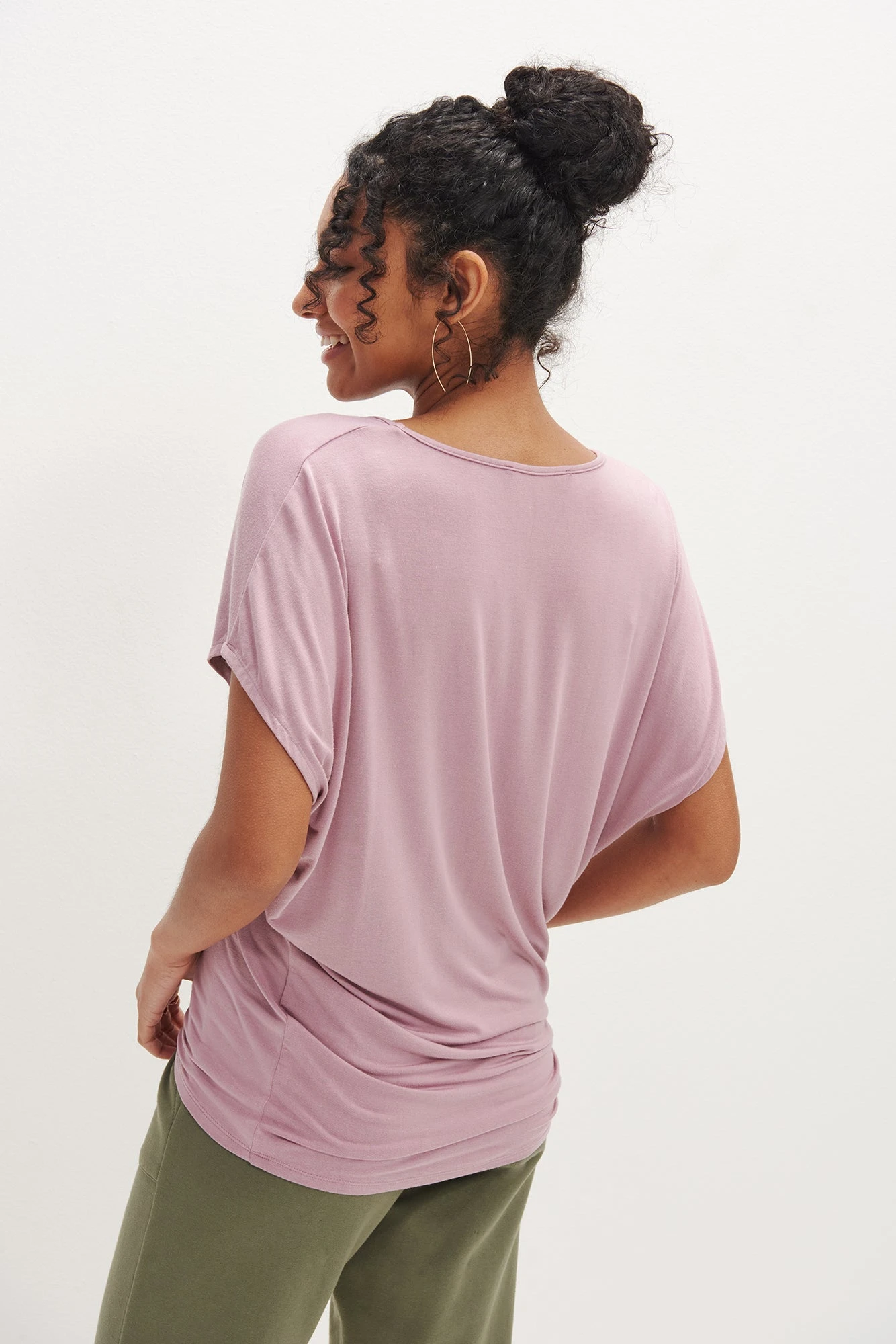 Mayr Dream Knit Tee - Lilac - Image 3