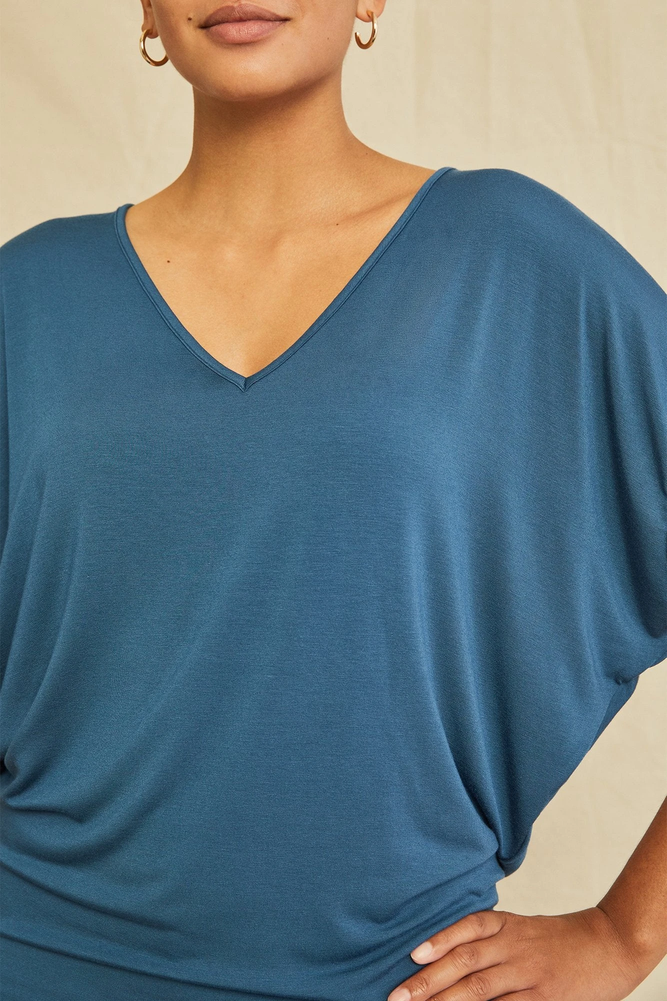 Mayr Dream Knit Tee - Azure - Image 4