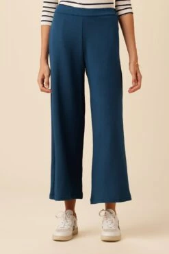 Eugenia Luxe Fleece Pant - Azure