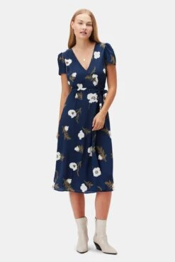 Ellie Washable Silk Dress - Luna