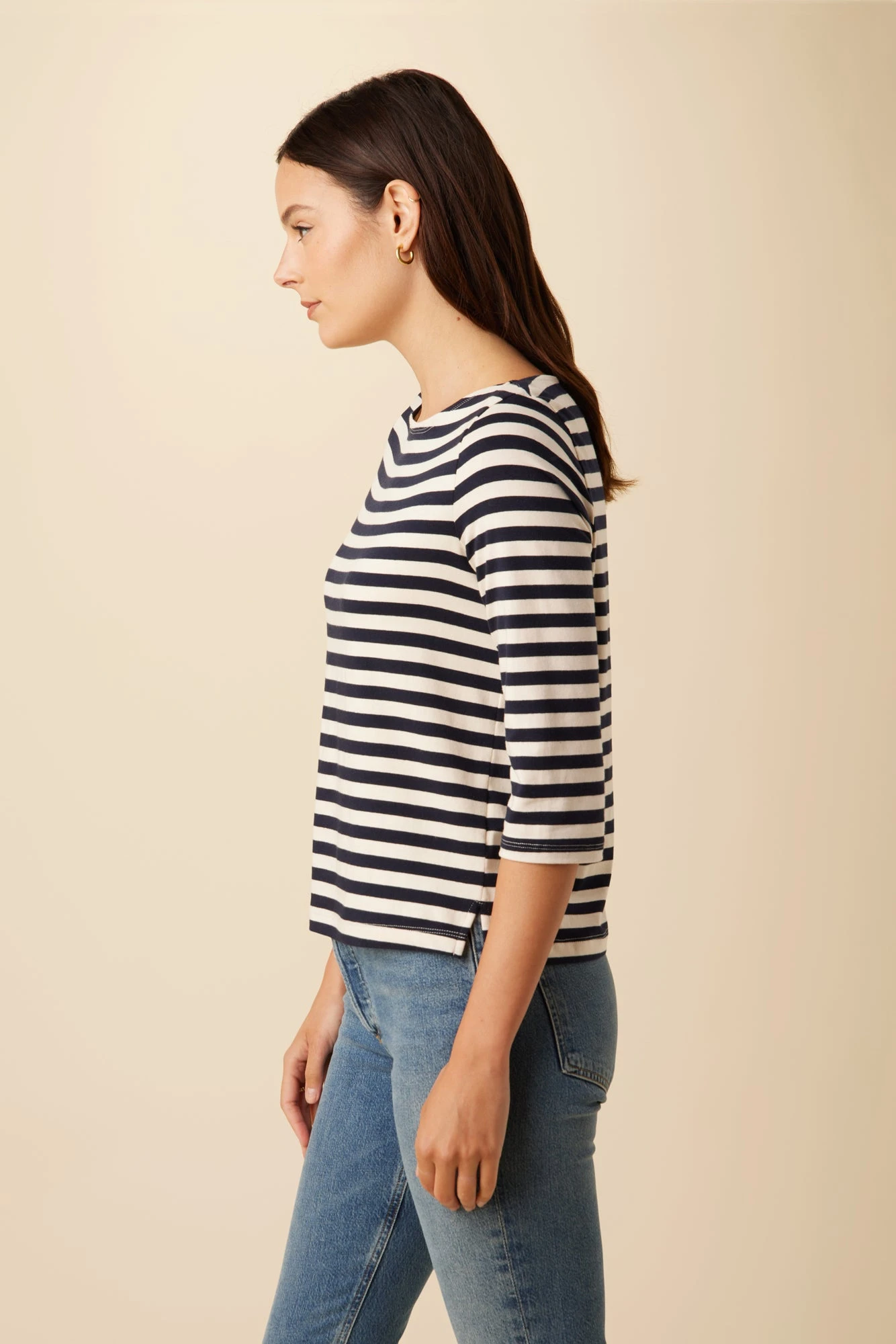 Cecelia Reverie Knit Tee - Paris Stripe - Image 2