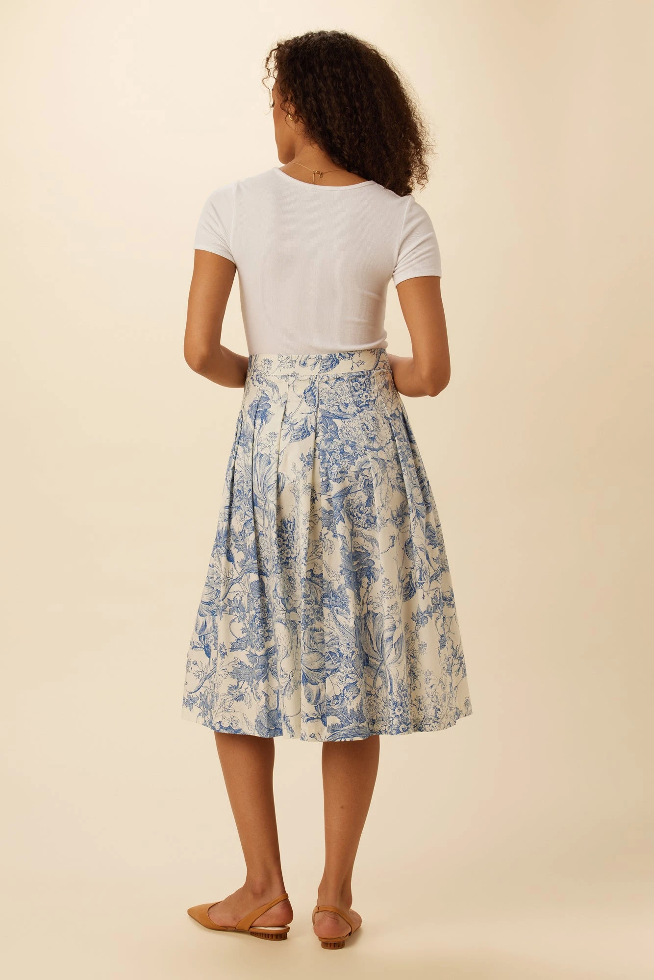 Mariah Organic Cotton Skirt - Cotswolds - Image 5